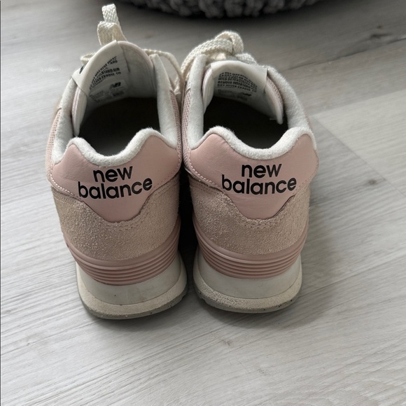 New Balance Blush Link Lace Up Sneakers Size 6 - Picture 5 of 11